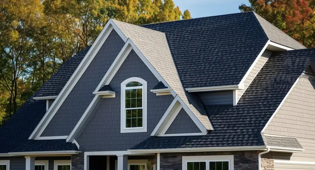 Slate roofing on a Pennsylvania home Roof Ventilation Systems