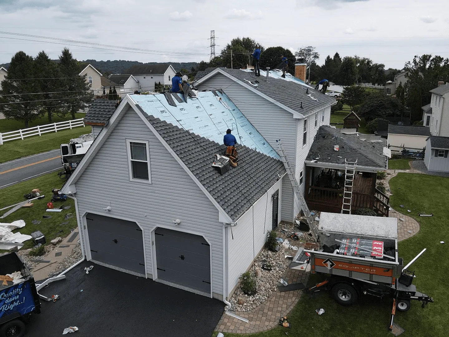 techniques for a smooth new roof installation