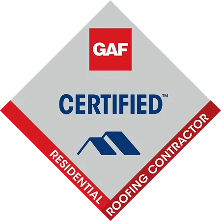 GAF Certified Residential Roofing Contractor logo