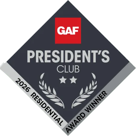 GAF President's Club award logo