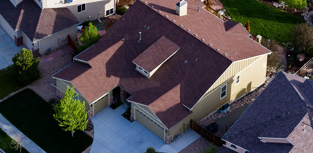 Energy-efficient roofing Allentown home with a modern, reflective roof