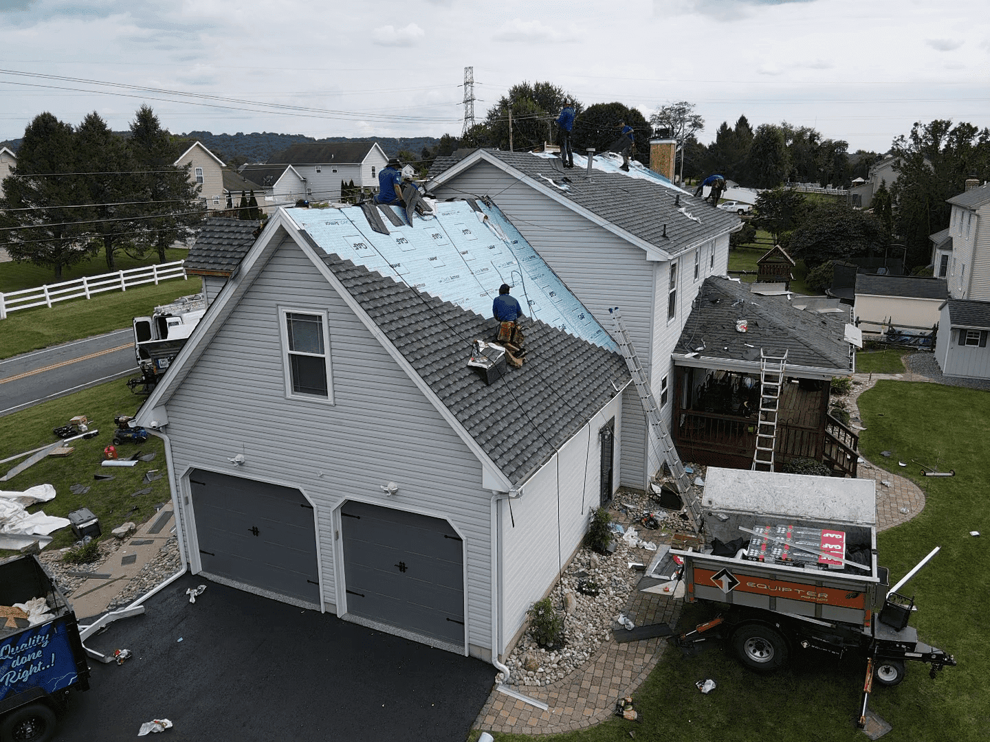 techniques for a smooth new roof installation