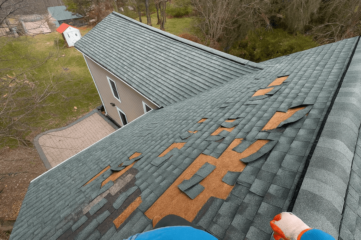 storm damage roof assessment advice